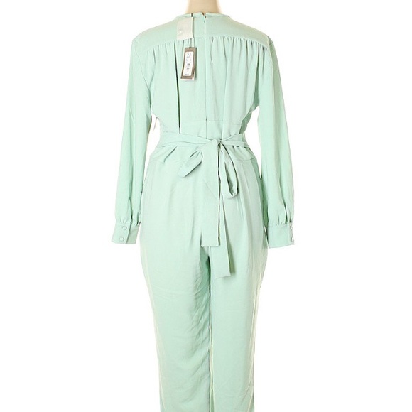 Mint green sexy jumpsuit - Picture 2 of 2